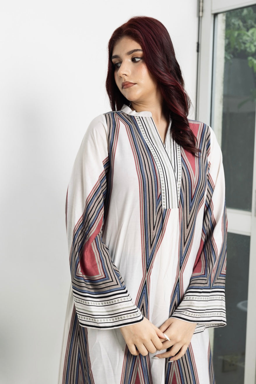Aztec Printed Bohemian style long top