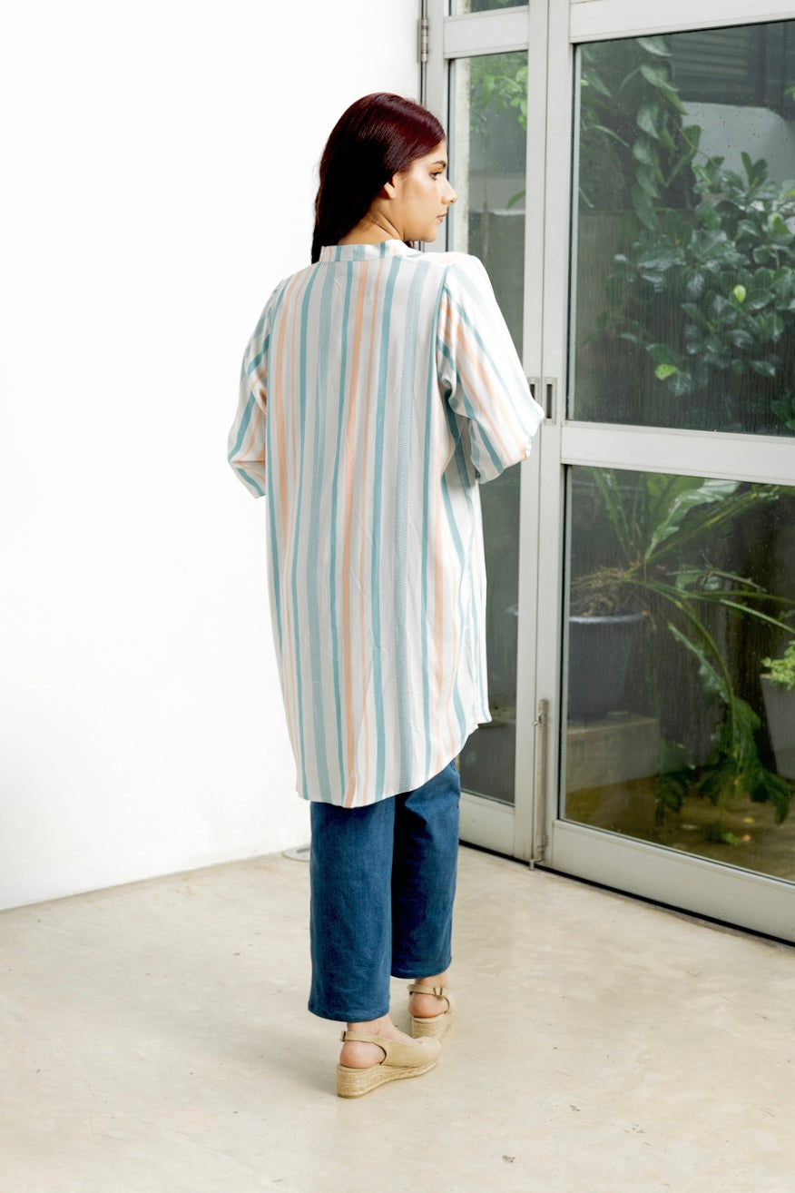 Luna - Printed shirt top