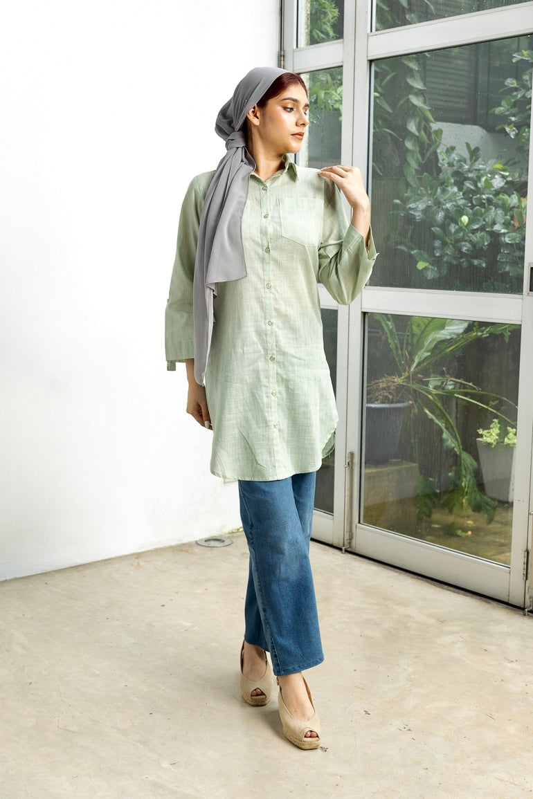 Pastel dreams breezy linen shirt tops