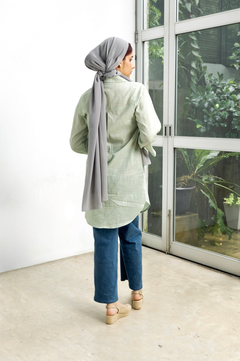 Pastel dreams breezy linen shirt tops