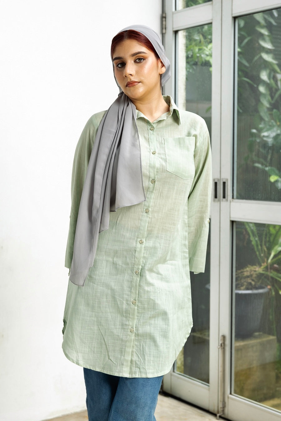 Pastel dreams breezy linen shirt tops