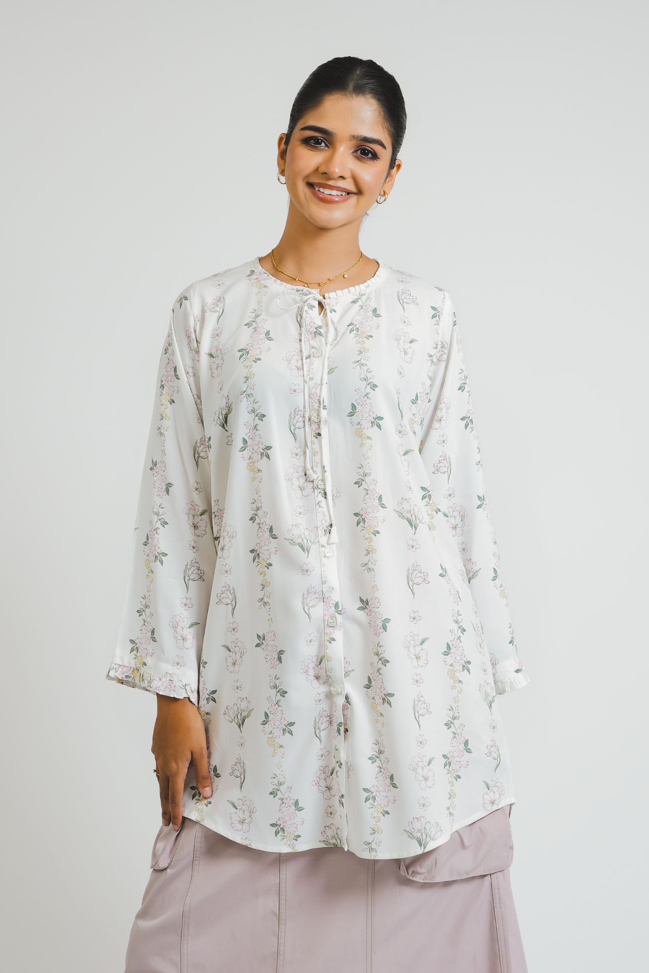 Floral top - PINK PETALS