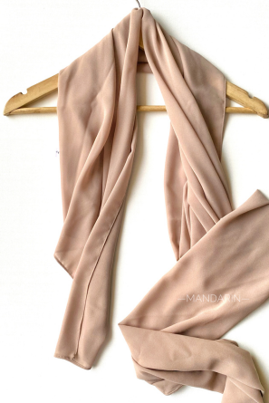 Premium Georgette Shawl- Dusty Dream