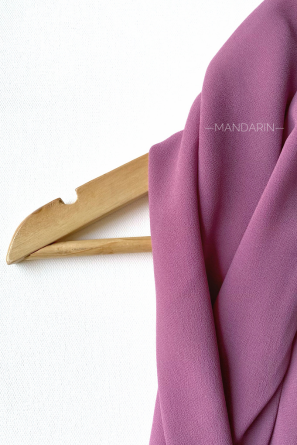 Premium Georgette Shawl-Orchid Dust