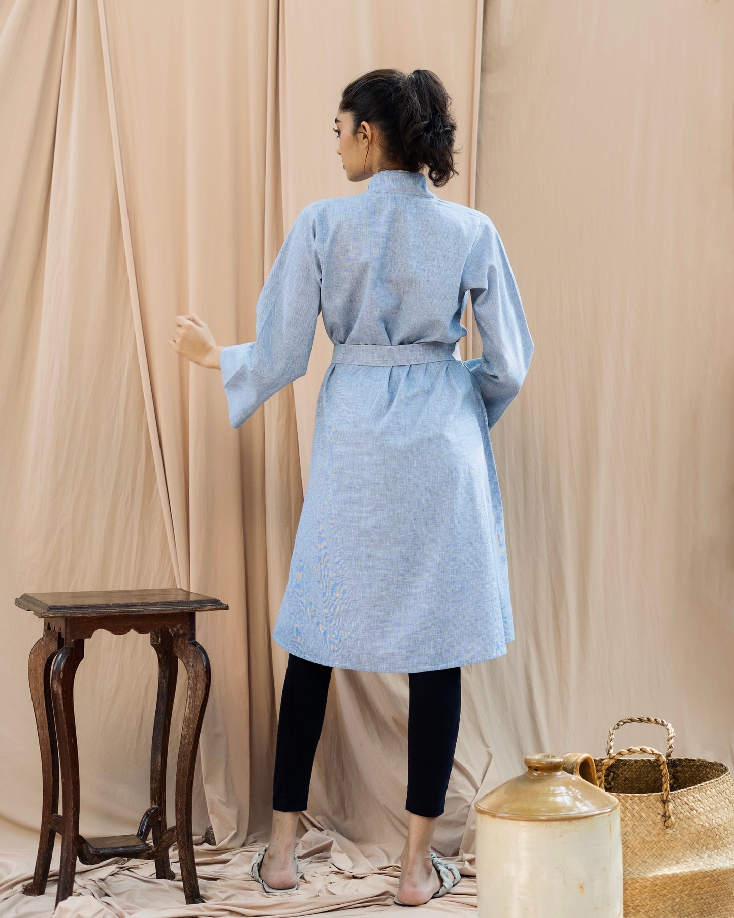 Kimono Style Wraparound Long Top | Elegant Modest Fashion with a Contemporary Flair
