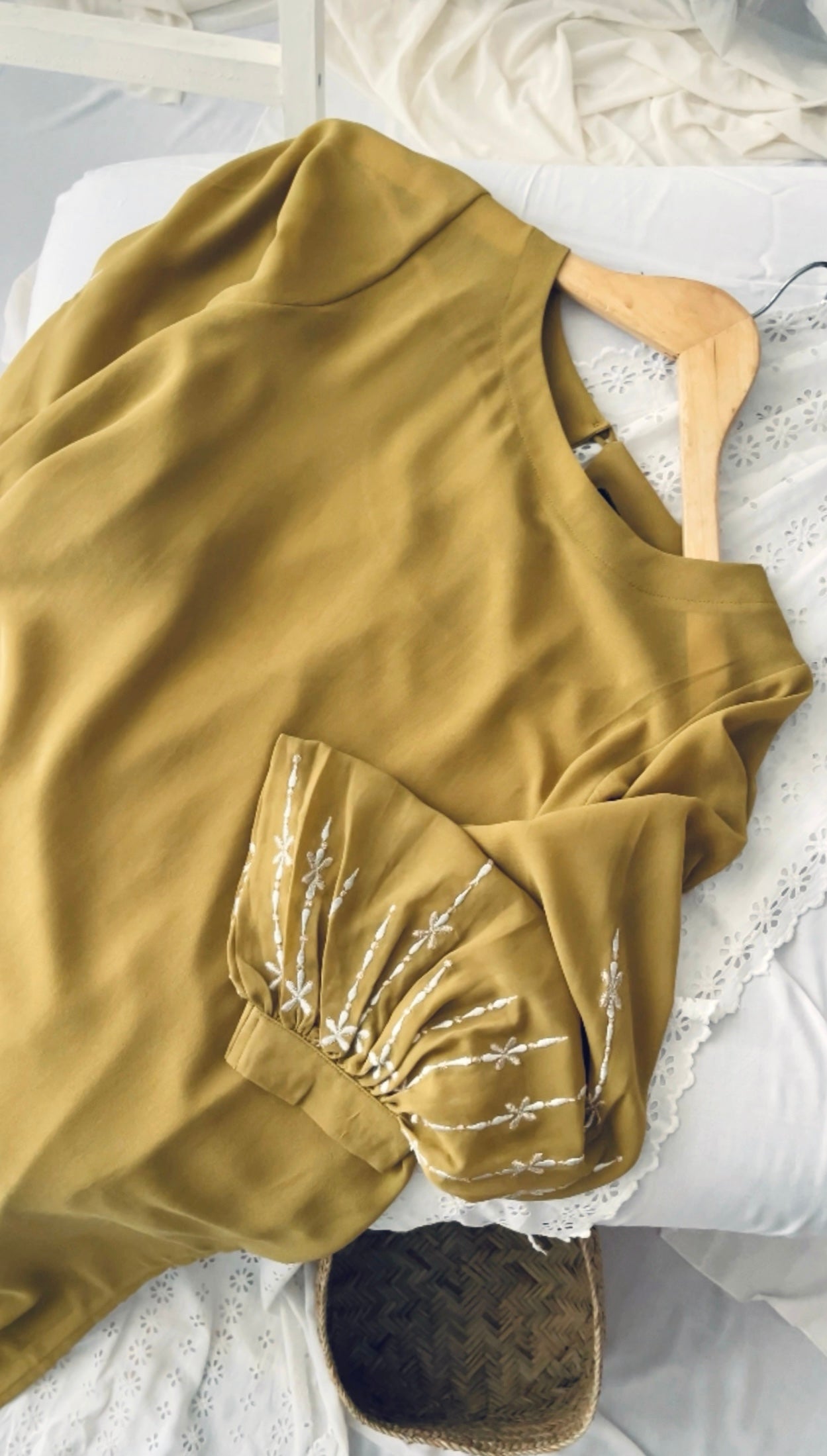 Partywear embroidered ,georgette long top
