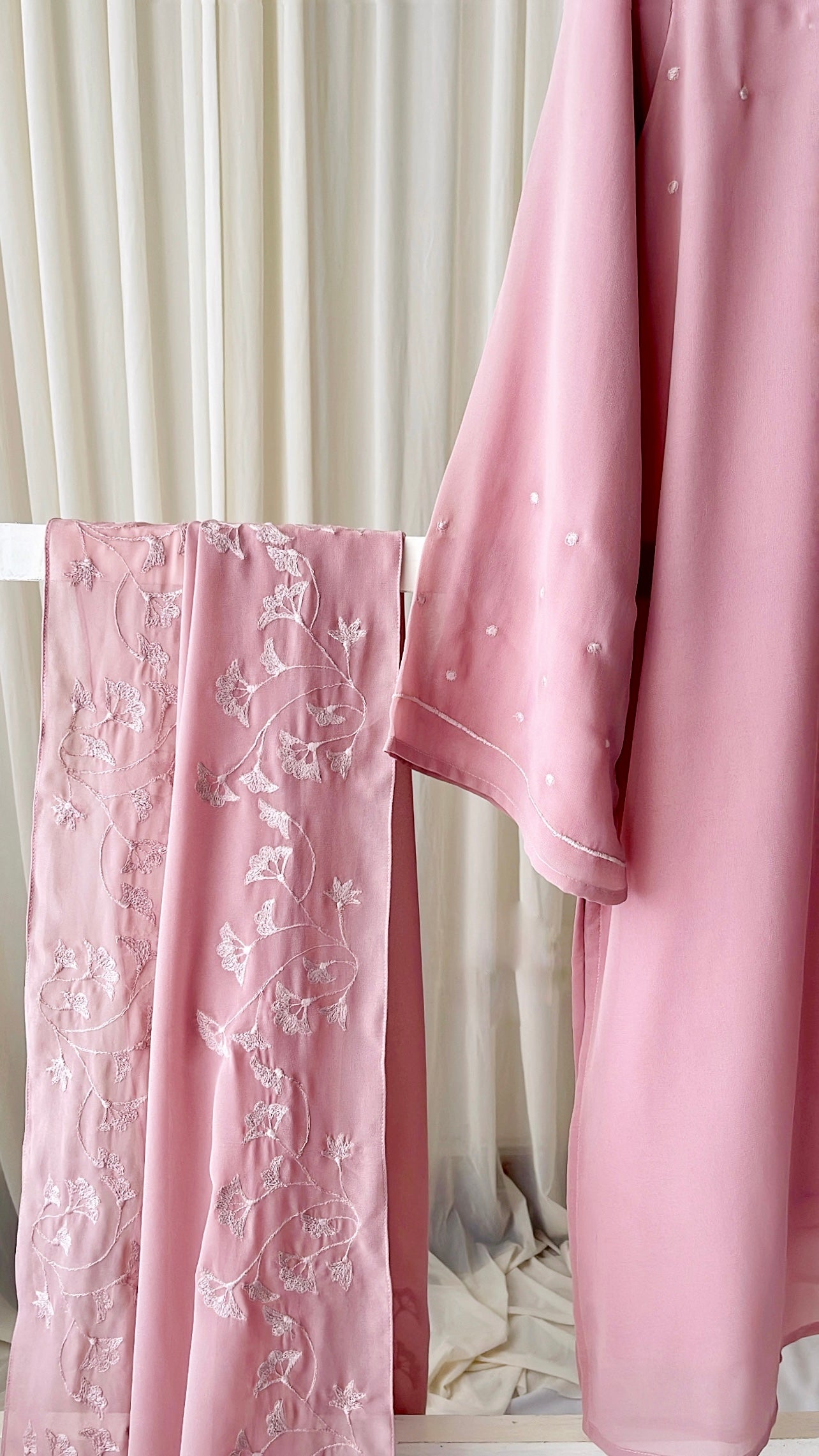 Lush 3 piece embroidered sets