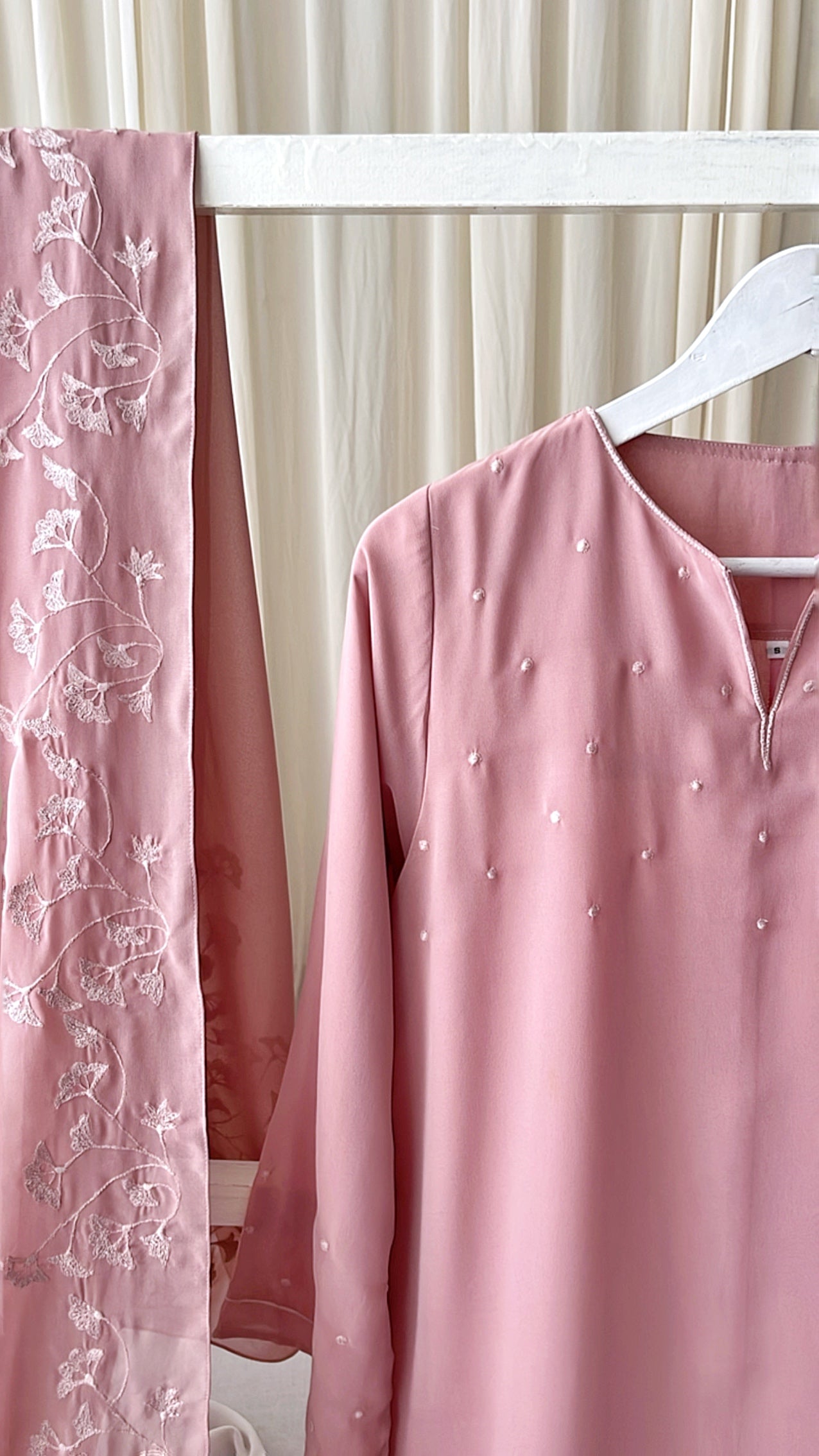 Lush 3 piece embroidered sets