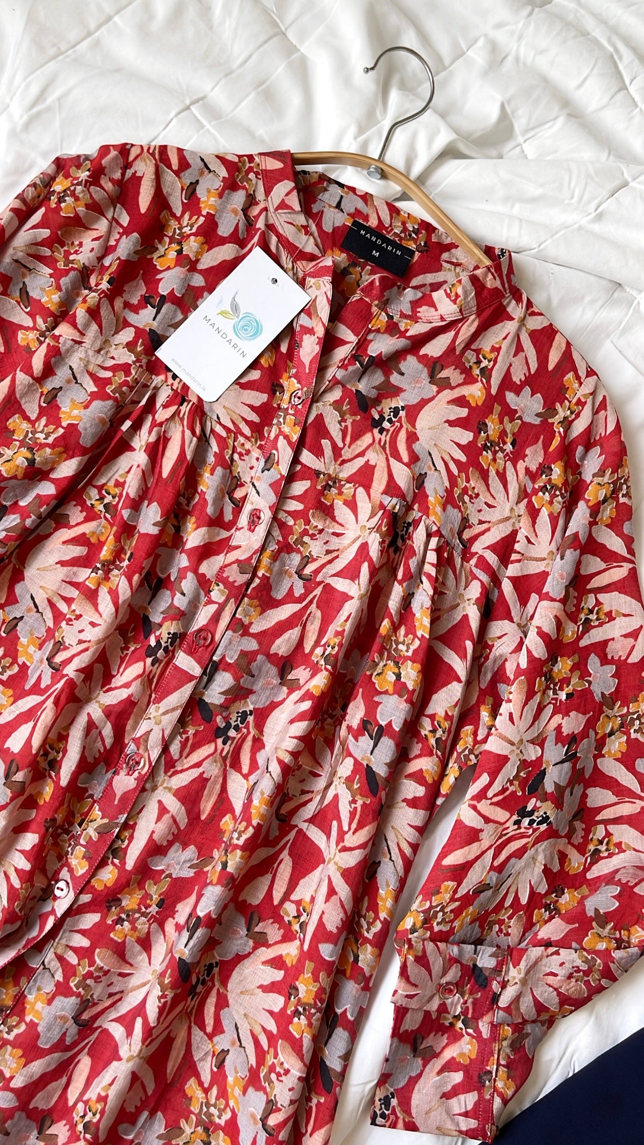 Floral Voile Top