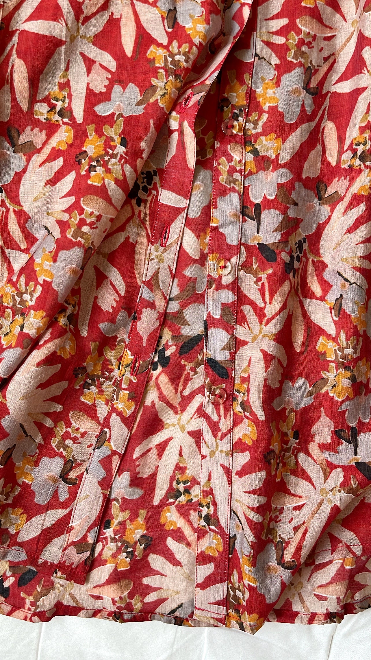 Floral Voile Top