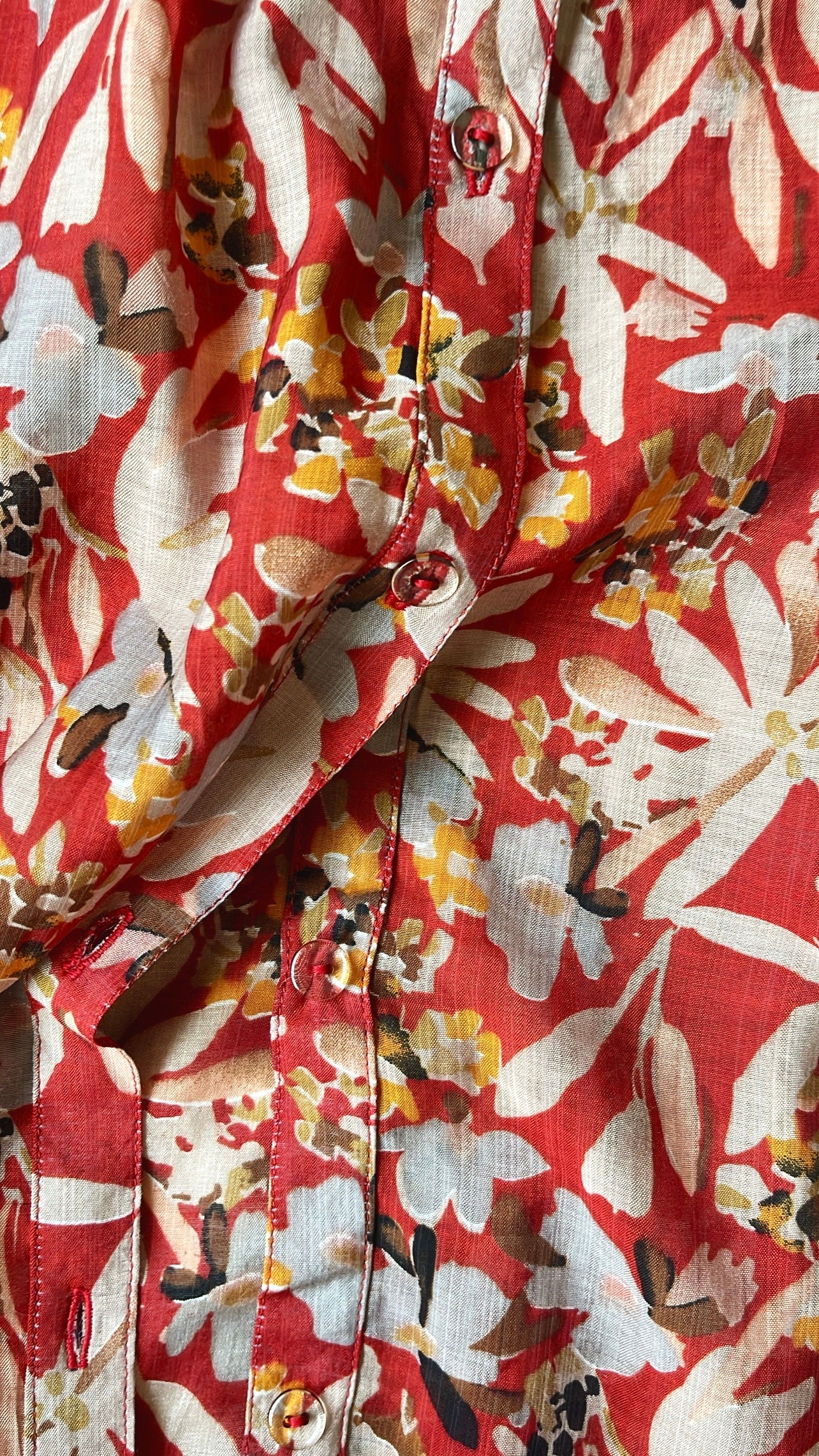 Floral Voile Top