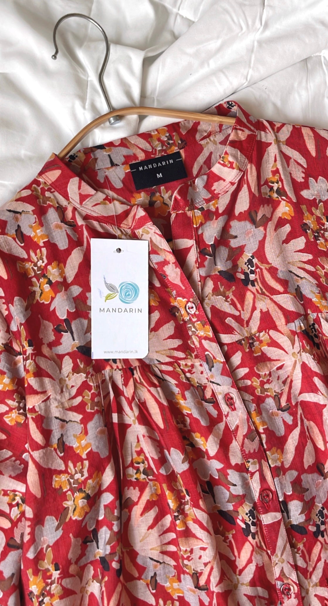 Floral Voile Top