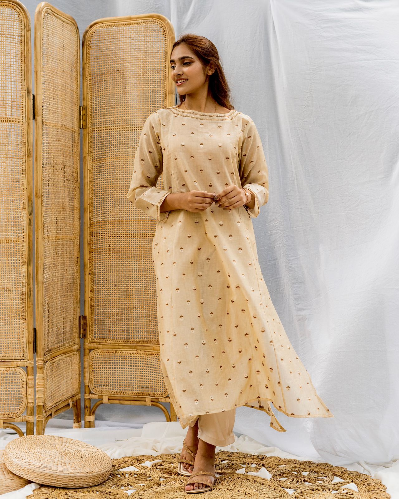 Party wear silk top