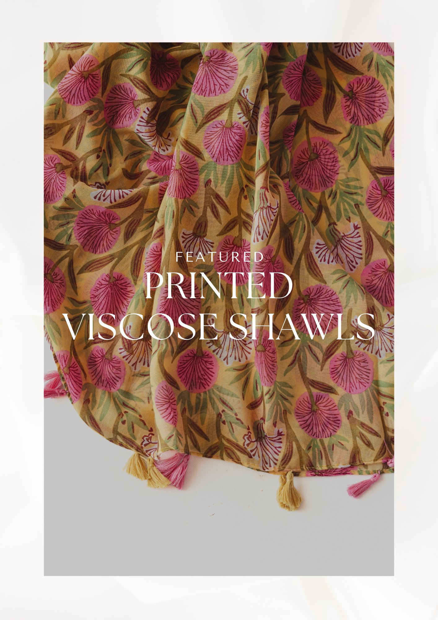 Printed Viscose Shawls