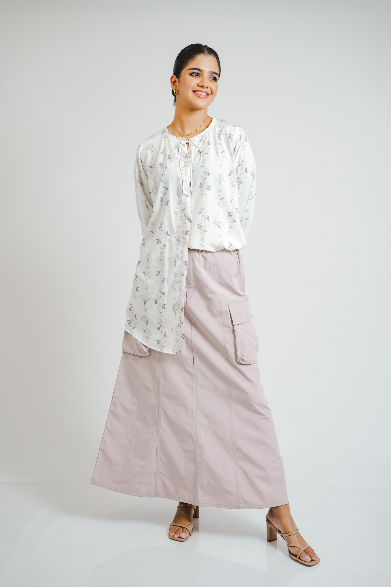 Floral top - PINK PETALS