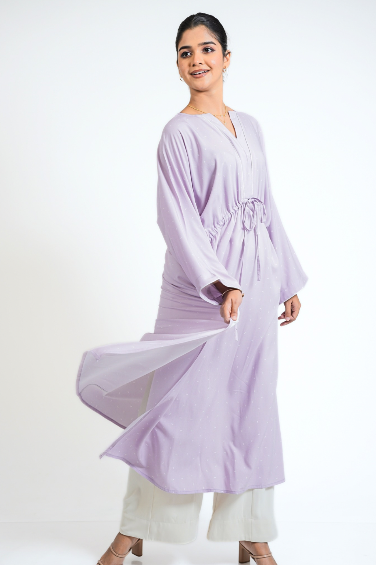 Long shirt dress-PASTEL QUEEN