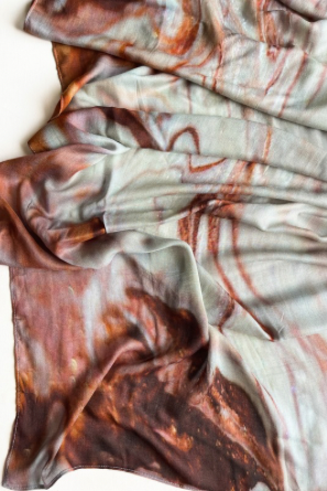 Printed Modal shawls- Brown tones