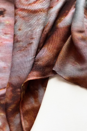Printed Modal shawls- Brown tones