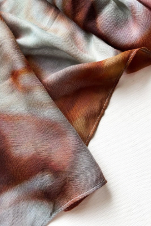 Printed Modal shawls- Brown tones